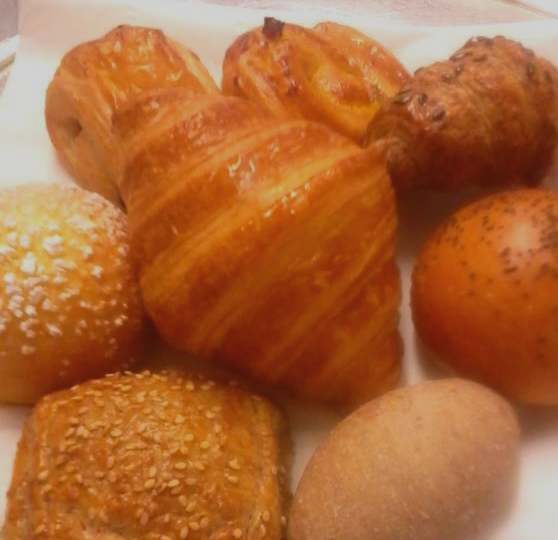 Piatto di dolci da colazione