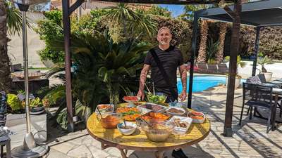 Pascal Piermattei pasticcere consulente Internazionale e i suoi buffets