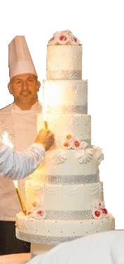 Torta matrimoniale Americana a piani