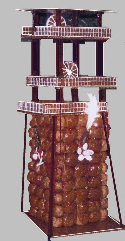 Faro in croquembouche
