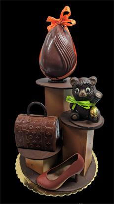 Piece en chocolat de Paques