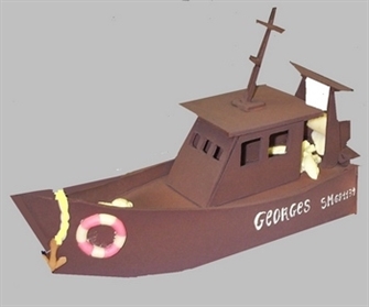 Yacht en chocolat